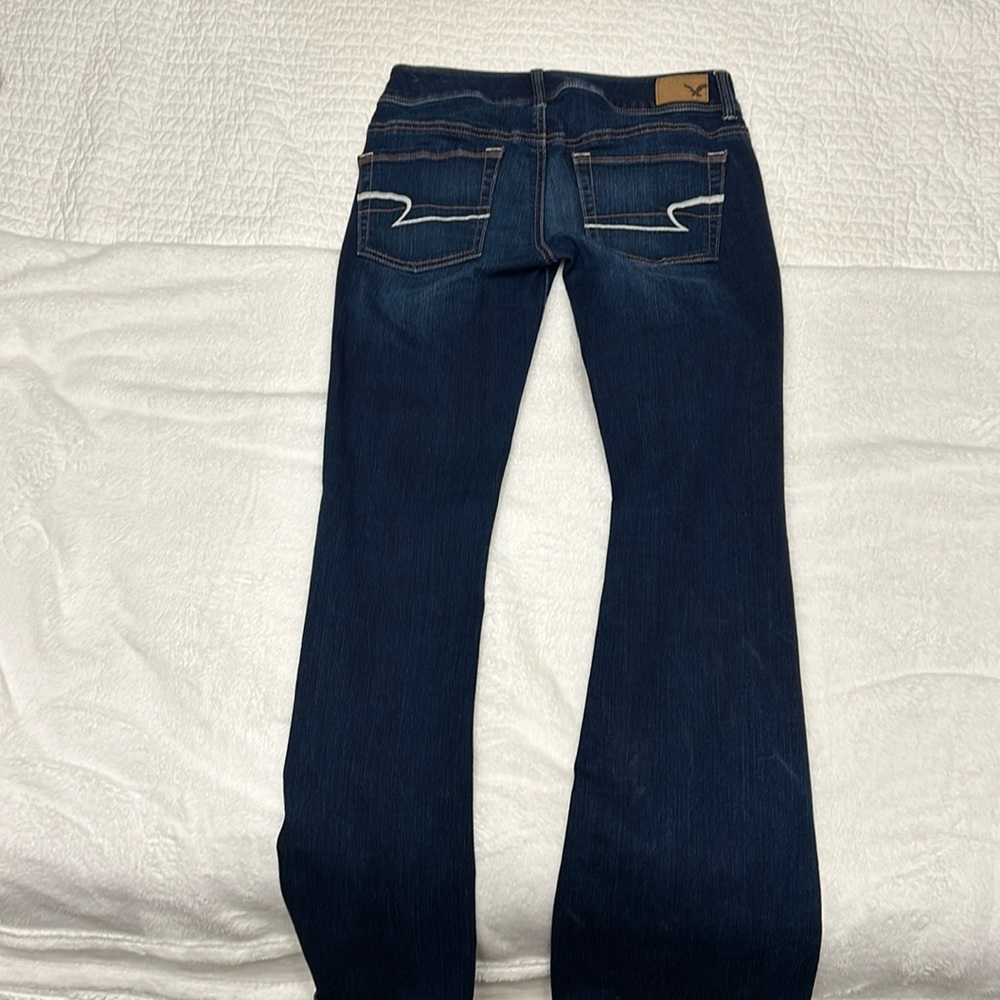 Jeans, American Eagle Outfitters, kick boot